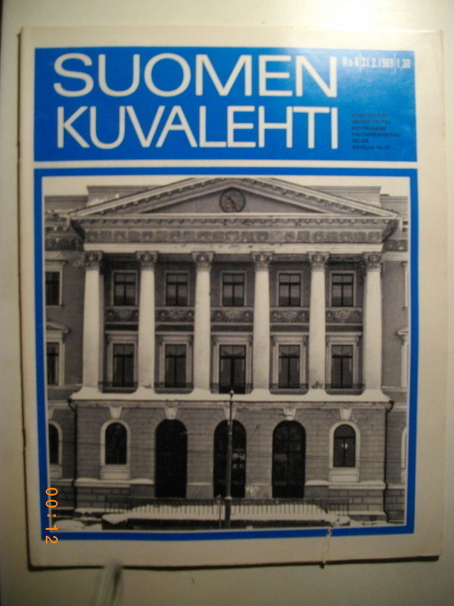 Suomen Kuvalehti Nro 8/1969. (14.11)