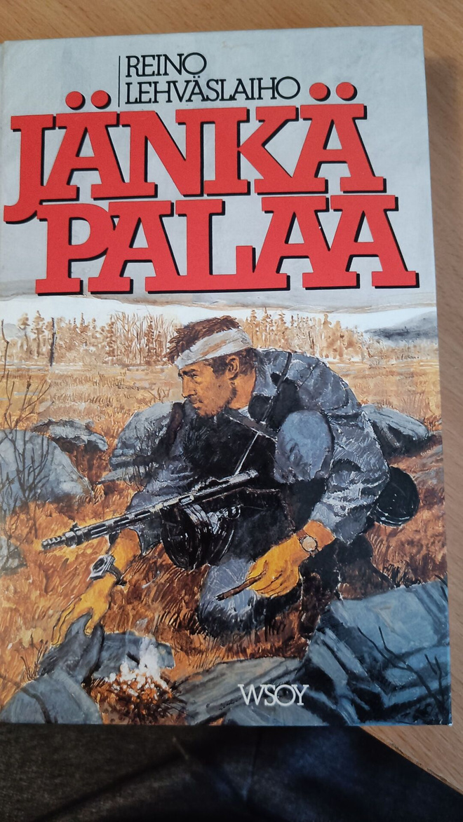 Reino Lehväslaiho Jänkä palaa