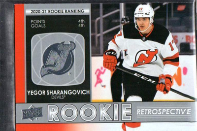2021-22 Upper Deck - Rookie Retrospective - 0,75 € / kpl