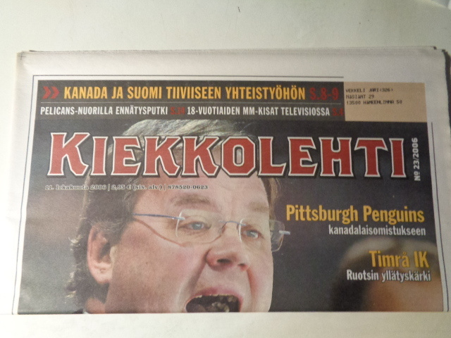 Kiekkolehti Nro 23/2006 (24.11)