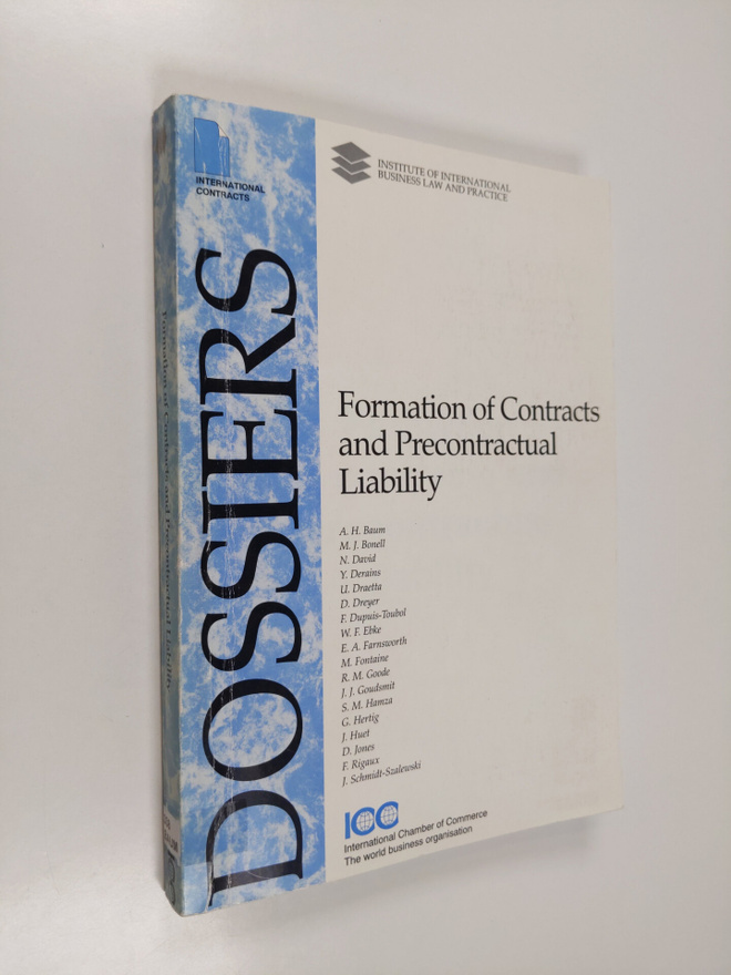 Formation of Contracts and Precontractual Liability