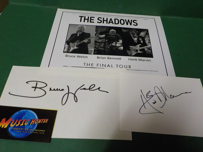 THE SHADOWS PROMOKUVA + 2x NIMMARIT