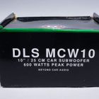 107. DLS MCW10, autosubwoofer. 10" / 25cm. - pikkukuva 2