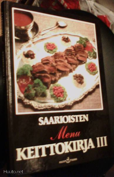 Saarioisten Keittokirja III (1.p.1988) Sis.pk:t