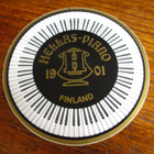halk,12cm hellas - piano tarra - pikkukuva 1