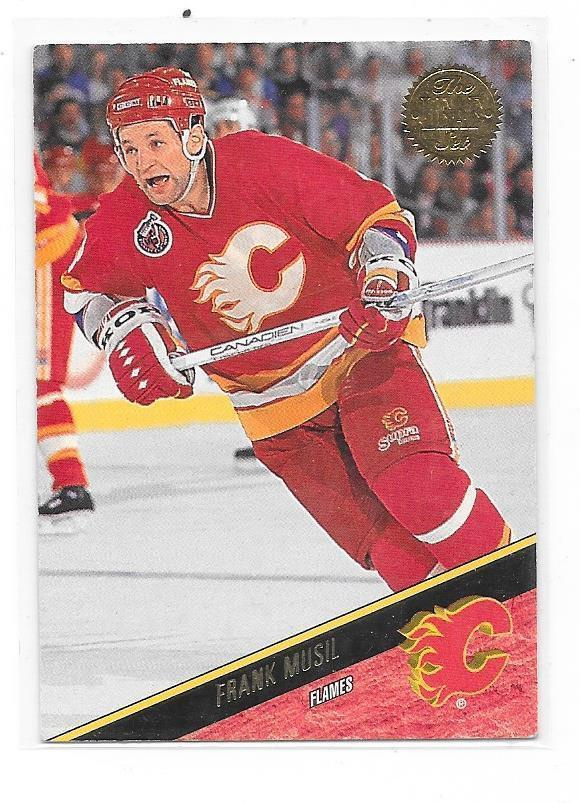 1993-94 LEAF #236 Frank Musil Calgary Flames
