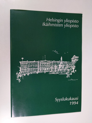 Helsingin yliopisto - Ikäihmisten yliopisto, syyslukukaus...