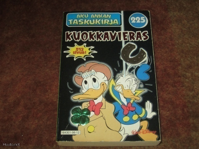 AKU ANKAN TASKUKIRJA 225 - KUOKKAVIERAS tupla