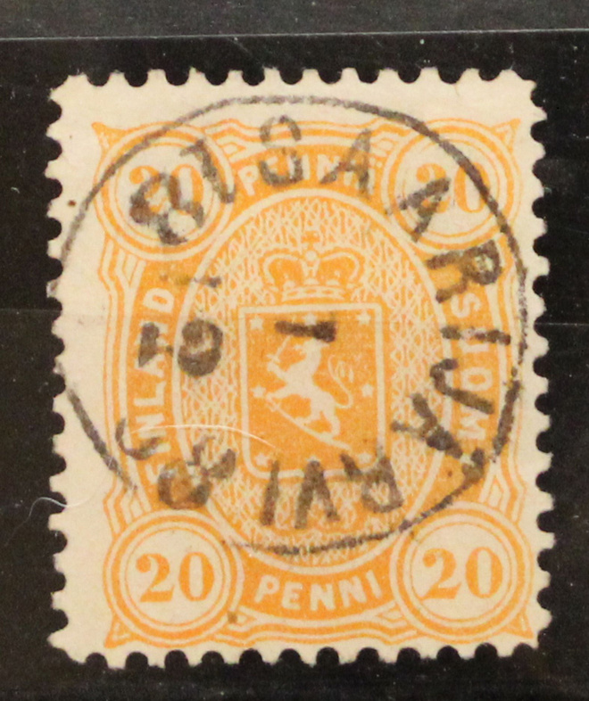 # 23123 # 1-r Saarijärvi 1.12.1888 - M-85 20p