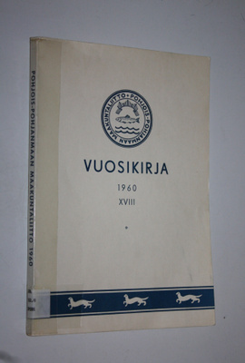 Vuosikirja 1960 XVIII