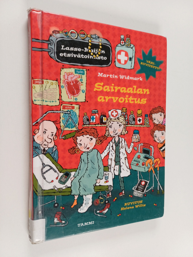 Martin Widmark : Sairaalan arvoitus