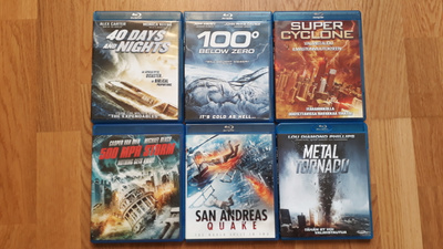 Katastrofielokuvat 6kpl Blu-ray
