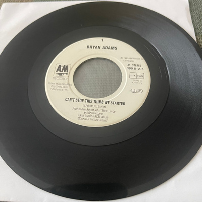 BRYAN ADAMS: Can´t Stop This Thing... *It´s Only...*EUR 1989