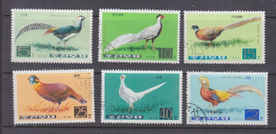 Pohjois-Korea 1976 lintuja