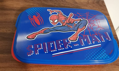 TUPPERWAREN SLIMLINE RASIA SPIDERMAN