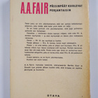 A. A Fair : Pässinpäät kuolevat perjantaisin : salapoliis... - pikkukuva 2