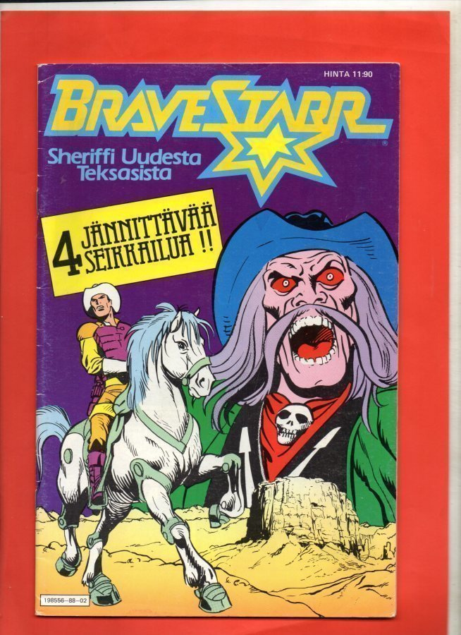 BRAVE STARR  Sheriffi Uudesta Teksasista.