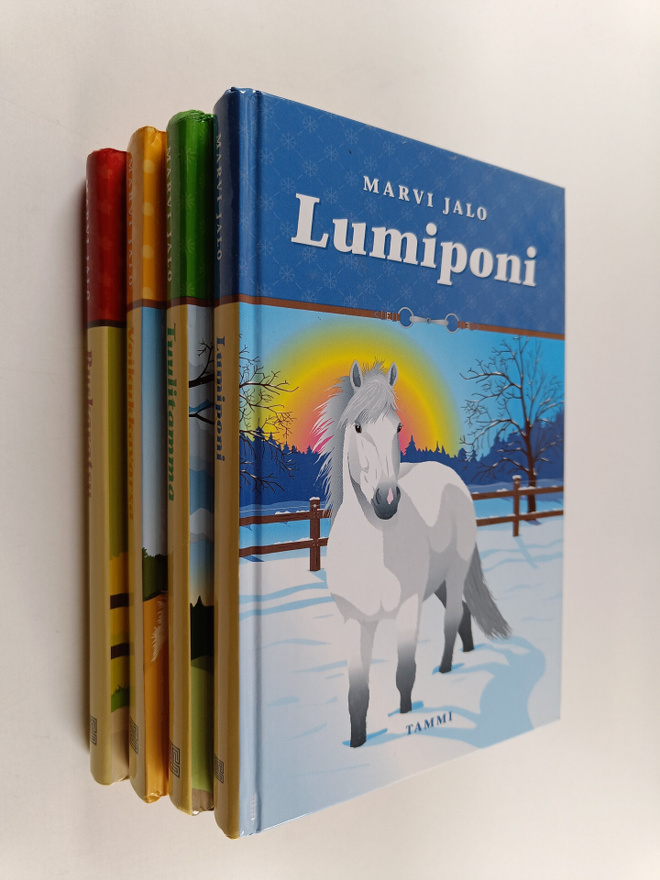 Marvi Jalo : Lumiponi ; Tuulitamma ; Voikukkavarsa ; Rusk...