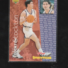 John Stockton 1997 UD Kellogg's Sports Stars (Finland) - pikkukuva 1
