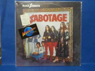 BLACK SABBATH - SABOTAGE EX+/M- 2015 REMASTERED LP