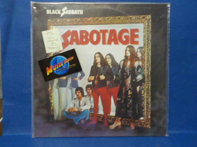 BLACK SABBATH - SABOTAGE EX+/M- 2015 REMASTERED LP