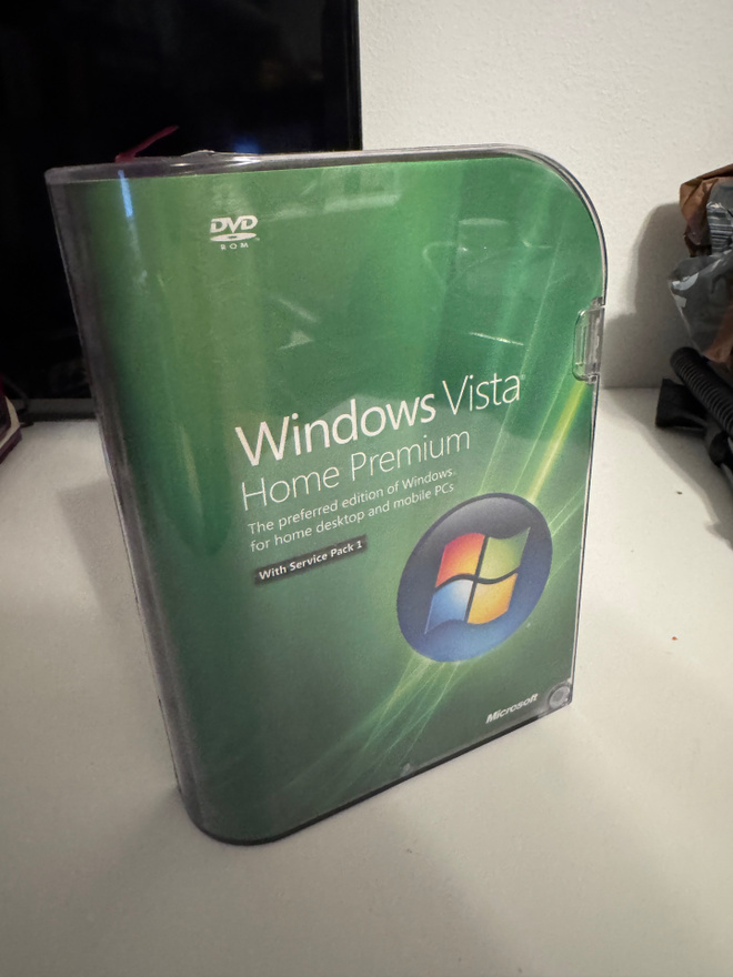 Windows Vista Home Premium SP1 – DVD ja ohjeet