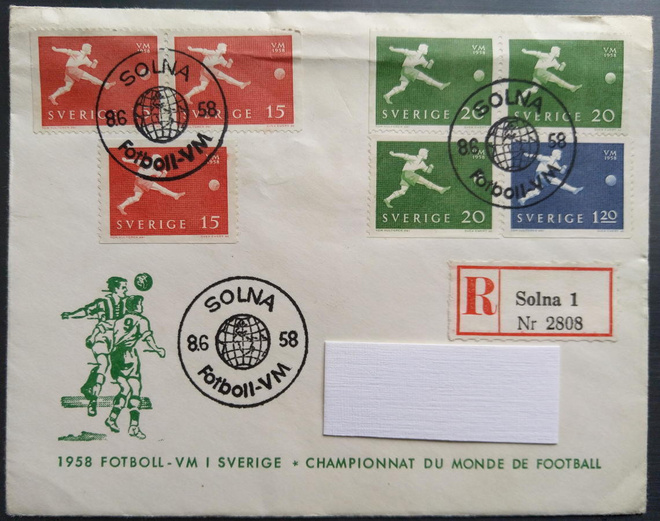 Ruotsi, jalkapallon MM-kisat 1958, R-kirje Suomeen