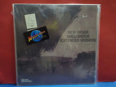 NEW ORDER - SHELLSHOCK EX+/EX- GREECE -86 PRESS 12" MAXI LP