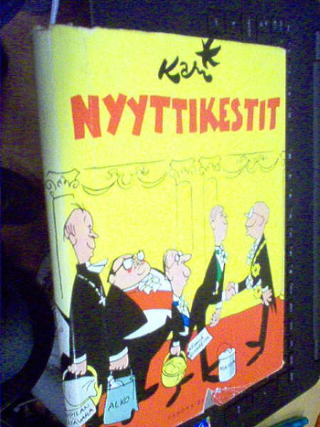 Kari Suomalainen : Nyyttikestit  ( 1 p. 1964 ) SIGNED
