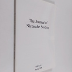 The Journal of Nietzsche studies - issue 19, Spring 2000 - pikkukuva 1