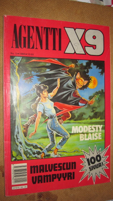Agentti X9 # 5/1988
