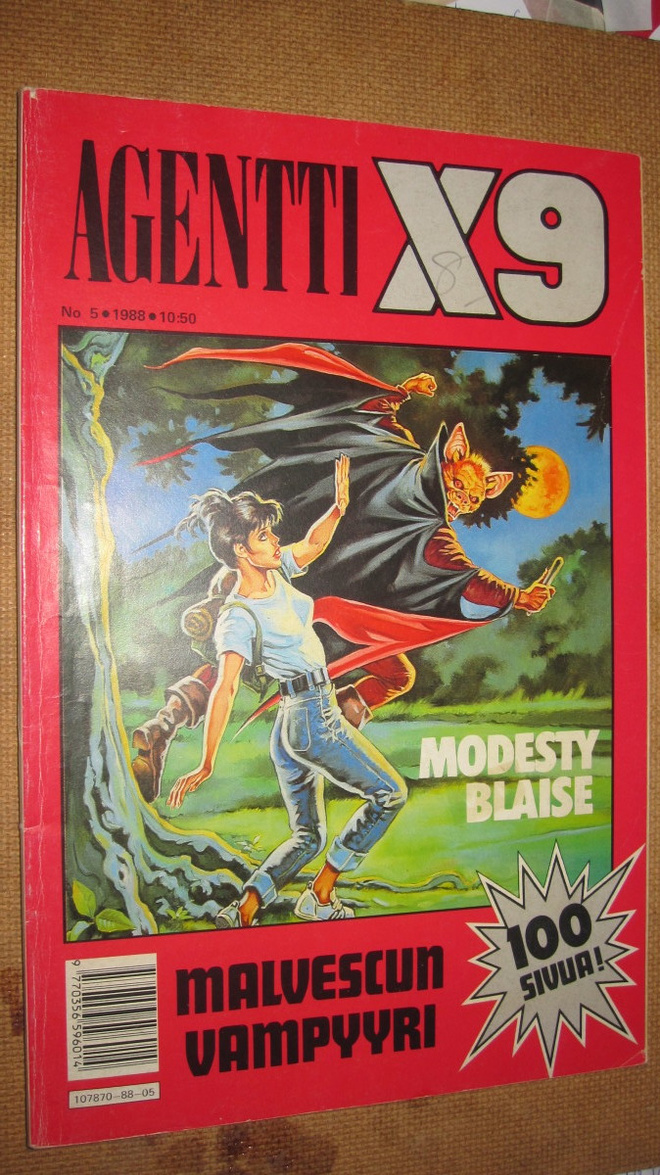 Agentti X9 # 5/1988