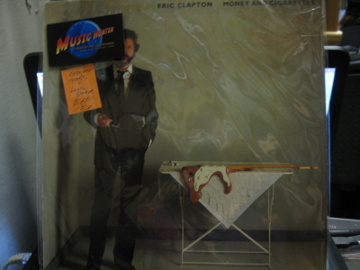 ERIC CLAPTON - MONEY AND CIGARETTES LP - EX+/EX