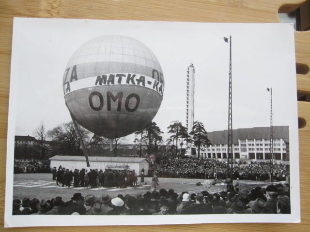Helsinki messuposti erikoisleima postikortilla 1959