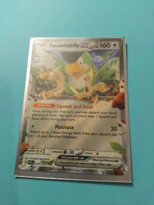 Pokemon Squawbilly     ex