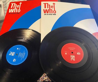 The Who: Live in Hyde Park 3LP + dvd