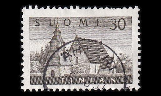 454 o Lammin kirkko Ähtäri 6.6.57 (1956)