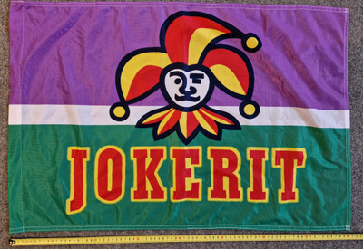 Jokerit 1990 Luvun Fanilippu 80×55