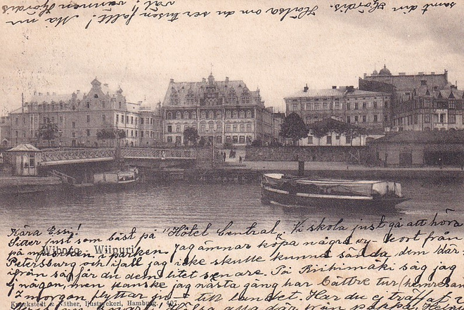 LUOVUTETTU ALUE VIIPURI 1903 KULKENUT