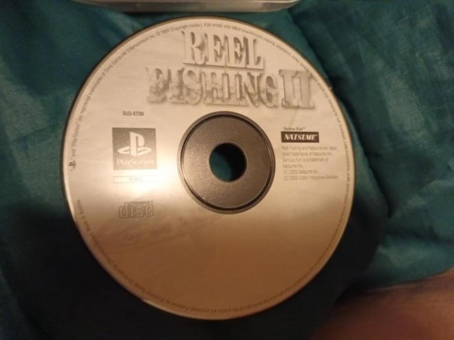SLES-02780 Sony PlayStation 1 Reel Fishing II peli L