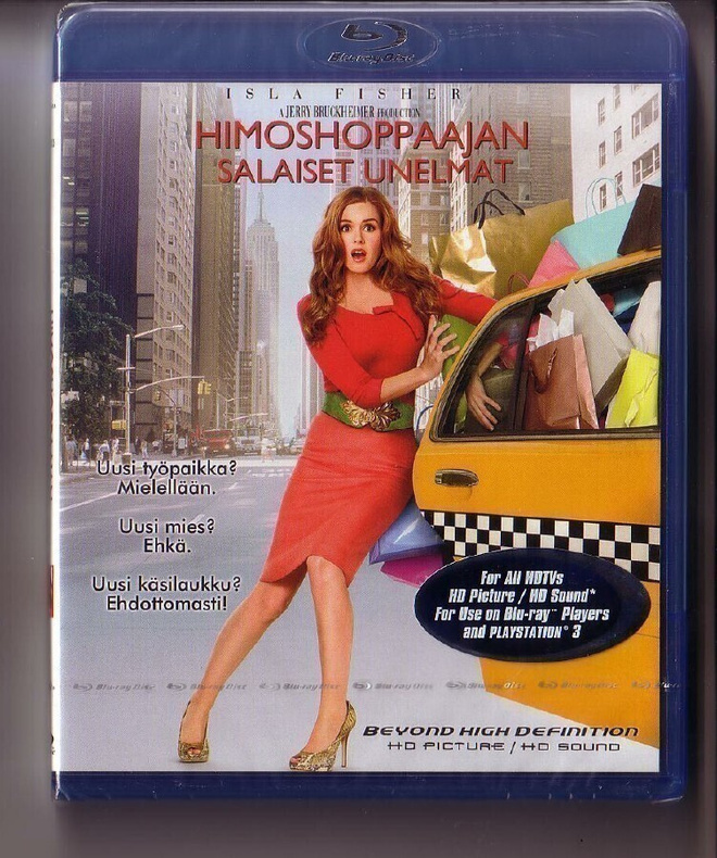 blu-ray, Himoshoppaajan salaiset unelmat UUSI / New