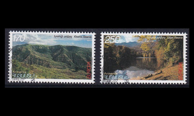Armenia 353-4 o Europa luonnonpuistot 1999