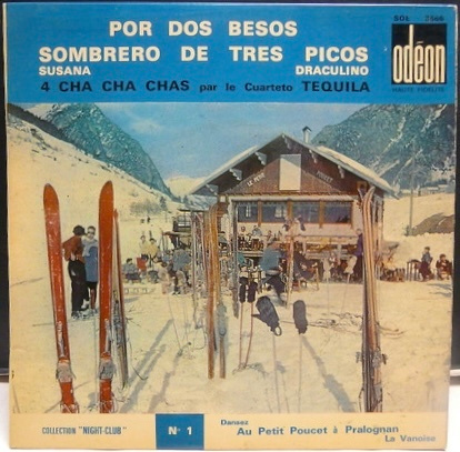 7” SINGLE EP Cuarteto Tequila - Por Dos Besos
