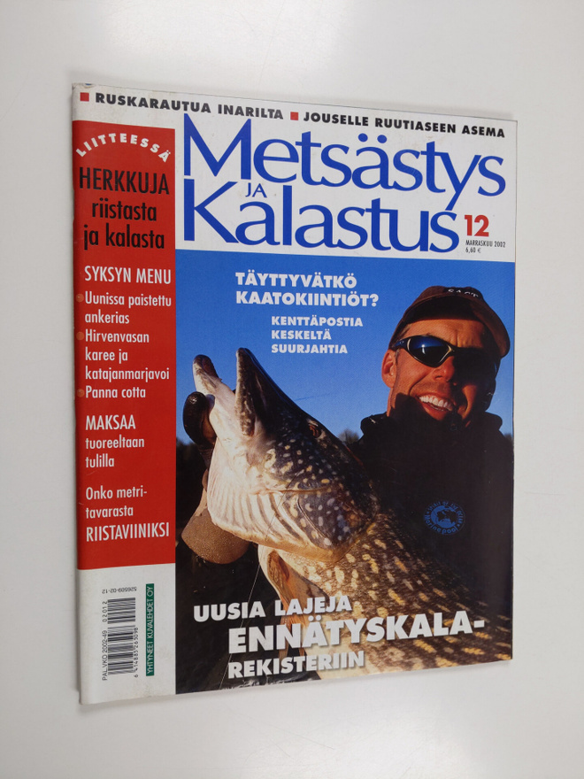 Metsästys ja kalastus 12/2002