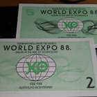 Australia EXPO 1988 2 ja 5 dollars UNC - pikkukuva 2