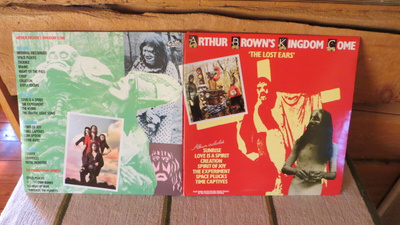 arthur brown`s kingdom come 2lp: the lost ears + juliste!