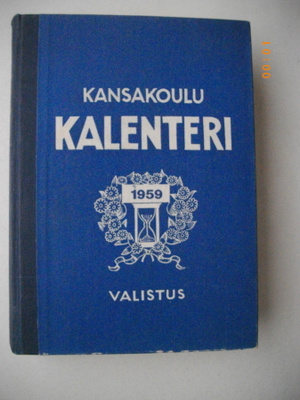 Kansakoulukalenteri 1959 (22.5)