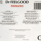 Dr. Feelgood – Malpractice UK 1990 (uudenveroinen cd) - pikkukuva 3