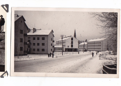 VANHA Valokuva Postikortti Lappi Rovaniemi n. 1940-luku