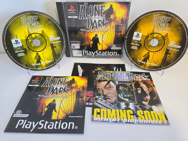 Alone In The Dark - The New Nightmare (PS1) (CIB)